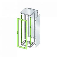 Дверь щита ENUX прозрачное оргстекло, 1800x600 (ВxШ) с 2-мя передними стойками, RAL7035, IP55 | код EUPV-060180 | ETA