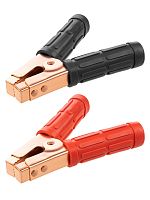 Зажим крокодил для пусковых проводов 700 А (1 красный + 1 черный) TDM | код SQ0541-0503 | TDM