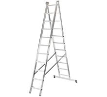 Лестница алюминиевая двухсекционная ЛА 2х11 Вихрь, , Шт | код 73/5/1/27 | ВИХРЬ