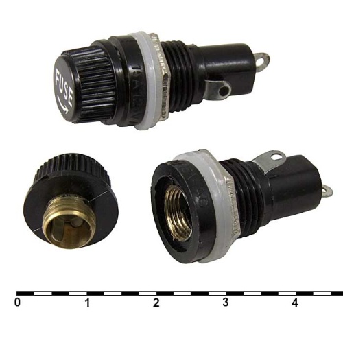 Держатель предохранителя RUICHI ZH254, 5х20 мм, огнестойкий | код 82107 | Ruichi Держатель предохранителя RUICHI ZH254, 5х20 мм, огнестойкий | код 82107 | Ruichi