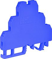 Клемма винтовая трехуровневая нейтральная VS 2,5 NA 3 N (2,5 mm2_синяя) | код 003901321 | ETI