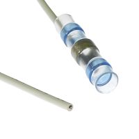 Втулка соединительная для проводов с термоусадкой RUICHI SST-W-450, 4,5 мм, IP 67, с припоем, синяя маркировка | код 108107 | Ruichi