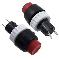 Кнопочный переключатель RUICHI PBS-20A-2, ON-OFF, красный | код 57006 | Ruichi