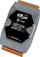 M-7069 CR 4-channel Form A Power Relay Output and 4-channel Form C Power Relay Output Module (Gr | код 00-06084416 | ICP DAS