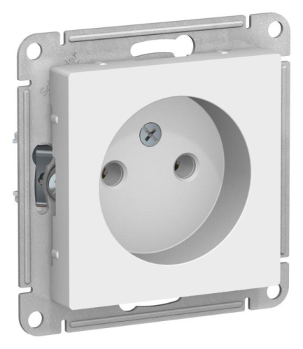 Розетка AtlasDesign 16А без заземл. без шторок механизм лотос | код ATN001341 | Systeme Electric