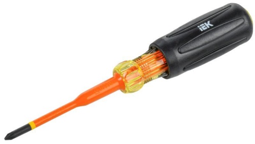 Отвертка диэлектрическая SLIM PZ1х80 Т3 ARMA2L 5 | код A2L5-SC31-T3-PZ-10-080 | IEK