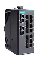 Коммутатор EDS-2016-ML-MM-SC Unmanaged Ethernet switch with 14 10/100BaseT(X) ports, 2 100BaseFX multi-mode ports with SC connectors, and -10 to 60A C operating temperature | код 00-06131694 | MOXA