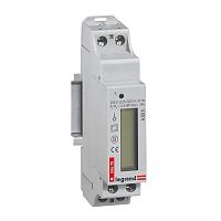 Однофазный счётчик EMDX³ - 32 А - 1 модуль - импульсный выход | код 004670 | Legrand