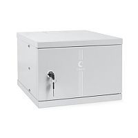 Cabeus WSC-4Um Шкаф телекоммуникационный настенный 10 4U 326x300x225mm (ШхГхВ) дверь металл | код 7789c | Cabeus