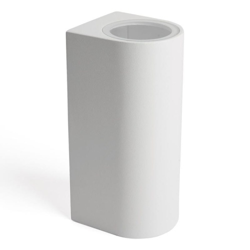 Светильник ДБУ вверх/вниз 2хGU10 без ламп IP65 белый | код 48340 | Feron