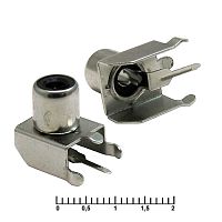 Разъём RCA RUICHI RCA-107 гн на плату (RS-101), 50 В | код 61393 | Ruichi