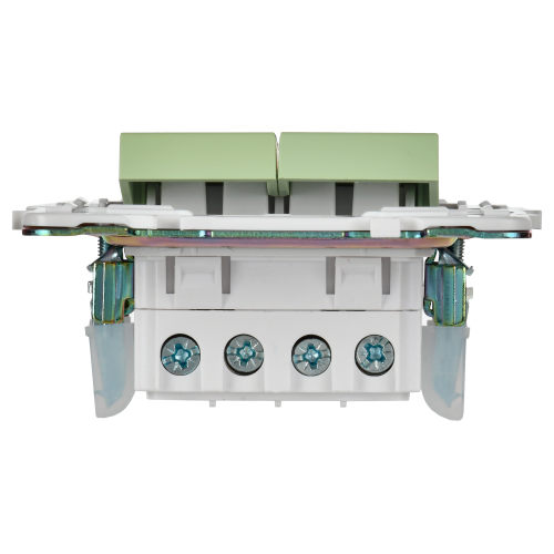SKANDY Выключ. 2-кл. перекр. 10А SK-V06M мятн. IEK | код SK-V23-0-10-K06 | IEK фото 4