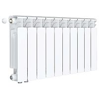 Радиатор биметаллический BASE VENTIL BVR 200 - 8 секций нижнее правое подключение (RIFAR BVR 200 - 8) | код RQLAGL16K0N755 | Rifar