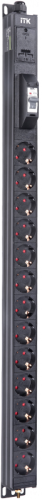 ITK BASE PDU PV0111 19U 1ф 16А 13SCHUKO 2,6м SCHUKO | код BS-PV12-13D-11 | ITK by IEK ITK BASE PDU PV0111 19U 1ф 16А 13SCHUKO 2,6м SCHUKO | код BS-PV12-13D-11 | ITK by IEK