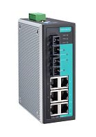 Коммутатор EDS-408A-SS-SC Ethernet switch 6 10/100 BaseTx ports, 2 single mode 100BaseFx,SC | код 00-01170376 | MOXA