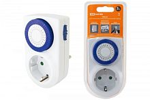 Таймер розеточный ТРМ-01-30мин/24ч-16А (суточный) TDM | код SQ1506-0001 | TDM