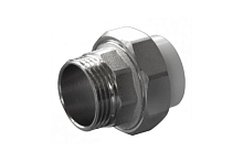 Муфта полипропиленовая PPR разъемная НР 25 х 1' | код 9800002501 | Политэк