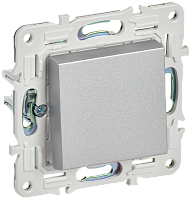 SKANDY Выключ. 1-кл. кнопоч. 10А SK-V14S сереб. IEK | код SK-V17-0-10-K23 | IEK