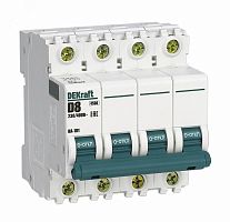 Автоматический выключатель 4Р 8А характеристика D ВА-101 4.5кА | код 11287DEK | Dekraft