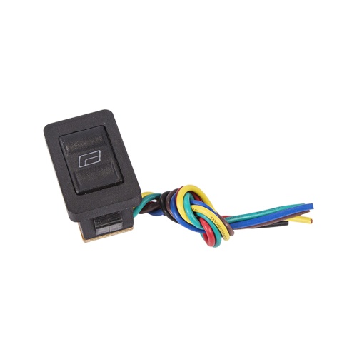 Выключатель (стеклоподъемника) клавишный 12V 20А (6с) (ON)-OFF-(ON) черный с подсветкой и проводом REXANT | код 36-4430 | REXANT Выключатель (стеклоподъемника) клавишный 12V 20А (6с) (ON)-OFF-(ON) черный с подсветкой и проводом REXANT | код 36-4430 | REXANT