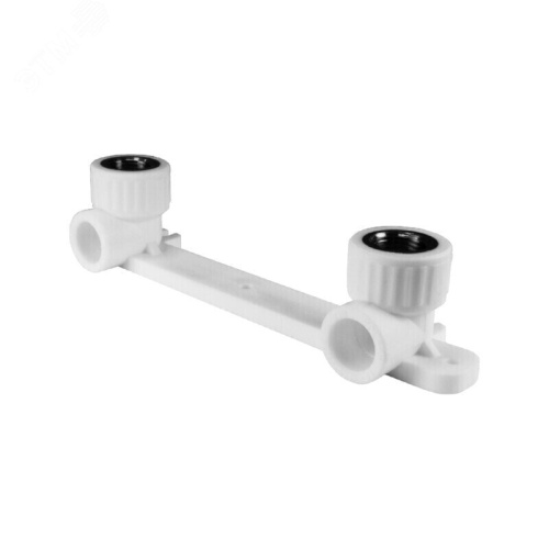 Комплект настенный для смесителя 20х1/2' НР (20/5) БЕЛЫЙ | код 10123020-PRO | Valfex