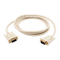 Шнур VGA - VGA с ферритами, длина 1,8 метра, серый (GOLD) REXANT | код 17-5503-4 | REXANT