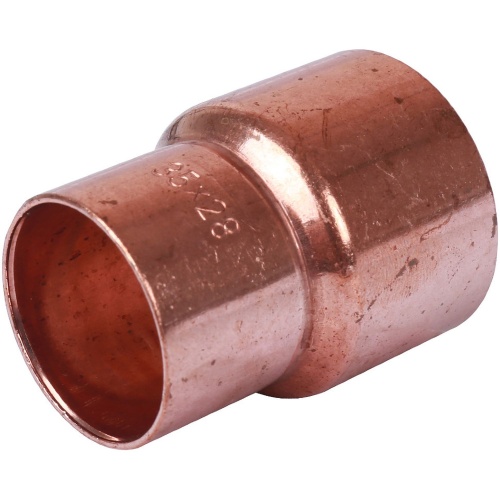 Муфта переходная пайка медь 35x28, модель 5240 (152403528) | код RG008TBBHFPP61 | Sanha Муфта переходная пайка медь 35x28, модель 5240 (152403528) | код RG008TBBHFPP61 | Sanha