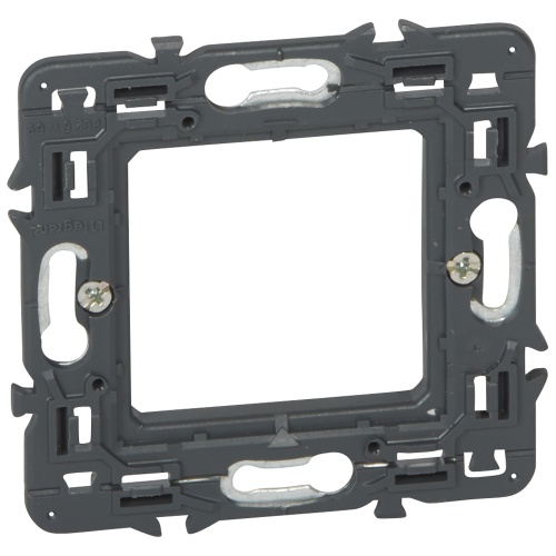 Суппорт на захватах - Программа Batibox - рамках renovation - 1-местный - 2 модуля | код 080261 | Legrand Суппорт на захватах - Программа Batibox - рамках renovation - 1-местный - 2 модуля | код 080261 | Legrand