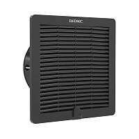 Вентилятор с фильтром RV 340 м3/ч, 24 В DC, 252x252 мм, IP54, RAL9005 | код R5RV15024B | DKC