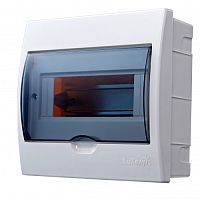 Бокс с прозр.крышкой ЩРВ-П-6 для внутр. уст. 6-и модульных устройств | код 731-1000-006 | Lezard