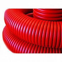 Труба двуст. гибкая, с протяж.,с соединит. муфтой, внеш.d=50мм²(черная) (упак. 100м) | код. 121950A | DKC