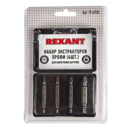 Набор экстракторов для шурупов Профи REXANT | код 12-6703 | REXANT
