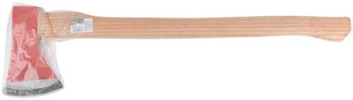 Топор кованая усиленная сталь, деревянная длинная ручка 1250 гр | код 46112 | FIT фото 3