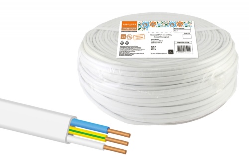 Провод ПУСП 3х4 ТРТС (бухта 100 м) | код SQ0126-0006 | РЭМЗ ТМ Провод ПУСП 3х4 ТРТС (бухта 100 м) | код SQ0126-0006 | РЭМЗ ТМ