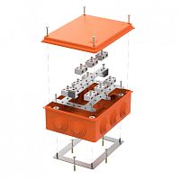 Коробка огнестойкая для о/п 40-0320-FR6.0-4-18-Р Е15-Е60 RAL2004 200х150х75 (5 шт/кор) Промрукав | код 40-0320-FR6.0-4-18-Р | ПРОМРУКАВ