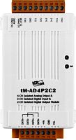 tM-AD4P2C2 CR 4-Channel Isolated Analog Input and 2-channel Isolated Digital Input and 2-channel | код 00-06097045 | ICP DAS