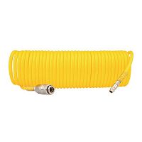 Шланг спиральный воздушный, 10м, с быстросъемным соединением | код KR-16-1172 | REXANT