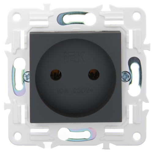 SKANDY Роз. без з/к/ш 10А SK-R02G граф. IEK | код SK-R10-10-K53 | IEK фото 4