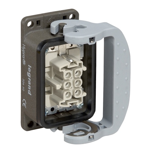 Розетка, встр.500В, 16А 24К+З | код 052655 | Legrand Розетка, встр.500В, 16А 24К+З | код 052655 | Legrand