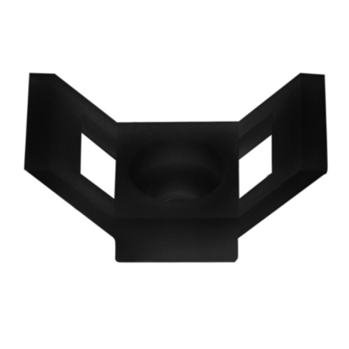 Площадка для крепления стяжки REXANT (ПС-2) 29x15 мм, черная, упаковка 100 шт. | код 07-2105 | REXANT