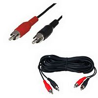 Аудио-видео шнур RUICHI 2 RCA - 2 RCA, 7 м | код 113687 | Ruichi