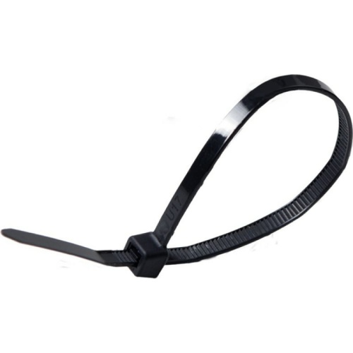 Стяжка нейлоновая черн. RUCELF 3х200 мм СТБ-3х200-Ч | код СТБ-3х200-Ч | RUCELF