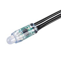 Герметичный управляемый модуль DMX-UVR-D12 5V RGB (0.3W, IP67, 90deg) (Arlight, Пластик, 5 лет) | код 39171 | Arlight