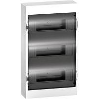 Распределительный шкаф Easy9, 36 мод., IP40, навесной, пластик, прозрачная дверь | код. EZ9E312S2SRU | Schneider Electric