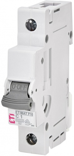 Автоматический выключатель ETIMAT P10 DC 1p K 32A (10 kA) | код 263203103 | ETI Автоматический выключатель ETIMAT P10 DC 1p K 32A (10 kA) | код 263203103 | ETI