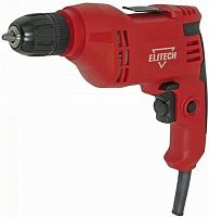 Дрель безударная Elitech Д 0610РЭ 580Вт патрон:быстрозажимной реверс (204496) | код 2007631 | Elitech