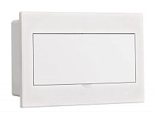 Корпус пласт. встраиваемый бел. дв. 1 ряд 13 мод. IP41 ЩРВ-П | код 31083DEK | DEKraft