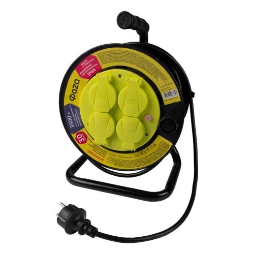 Удлинитель на катушке 4х30м с заземл. IP44 CRW-04-3000 ФАZА 5063853 фото 7