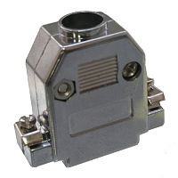 Корпус к разъёму D-SUB RUICHI PLASTIC CASE (DN-15C), пластик | код 108326 | Ruichi