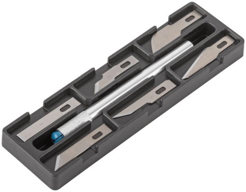 Нож макетный с 6 лезвиями КУРС 10482 фото 6 Нож макетный с 6 лезвиями КУРС 10482 фото 6